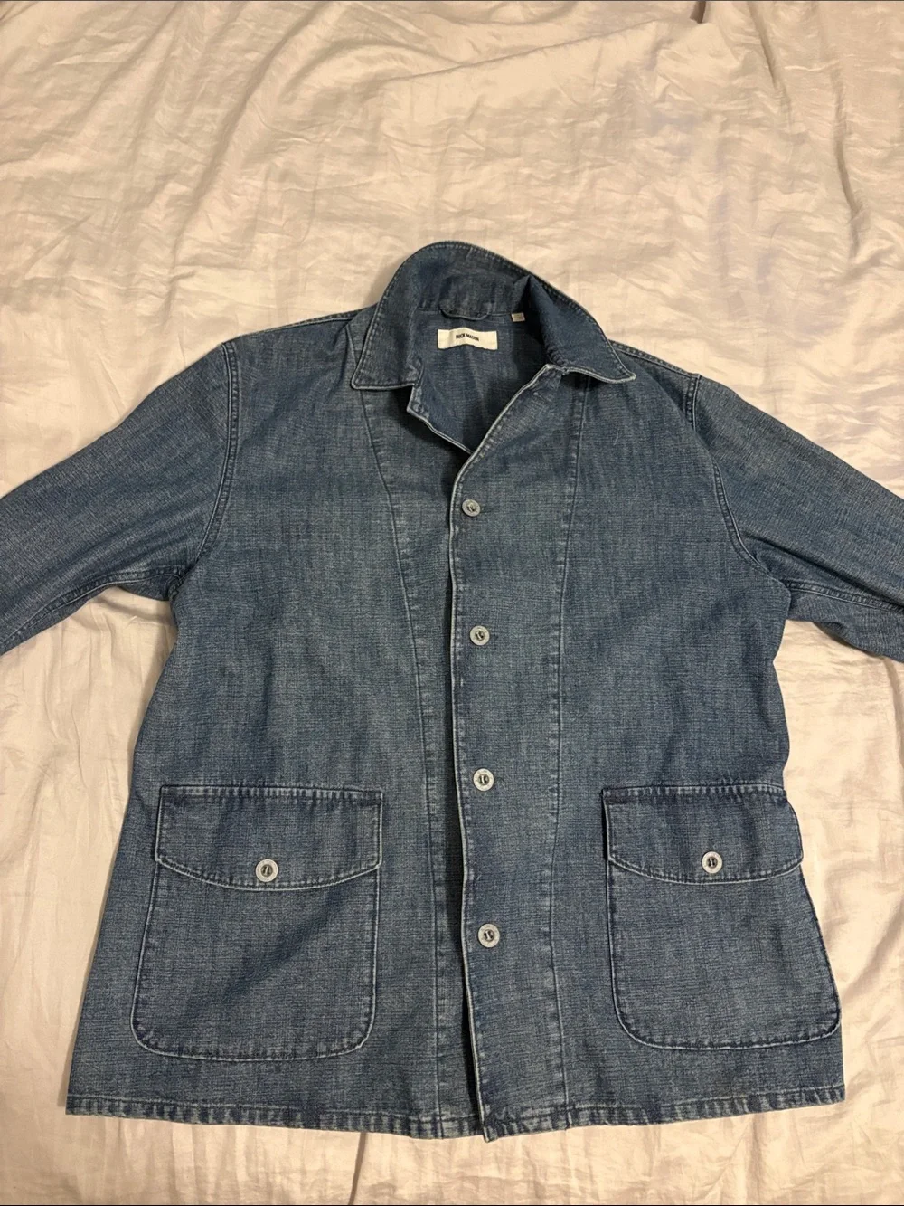 Buck Mason Denim Chore Coat